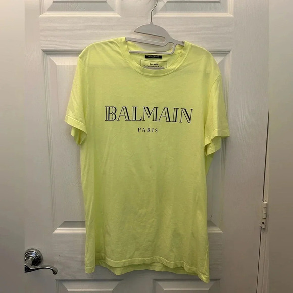 ! BALMAIN PARIS LOGO TEE - Picture 2 of 7